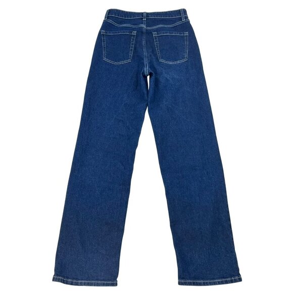 Wild Fable Womens High Rise Straight Leg Jeans Button Fly Size 6 - Picture 7 of 10